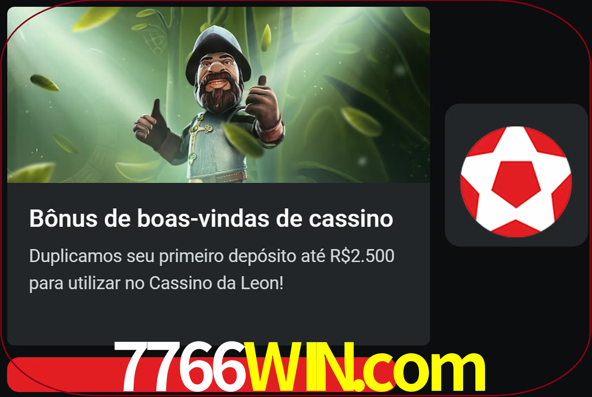Receba seu dinheiro do bônus de boas-vindas após o primeiro depósito.