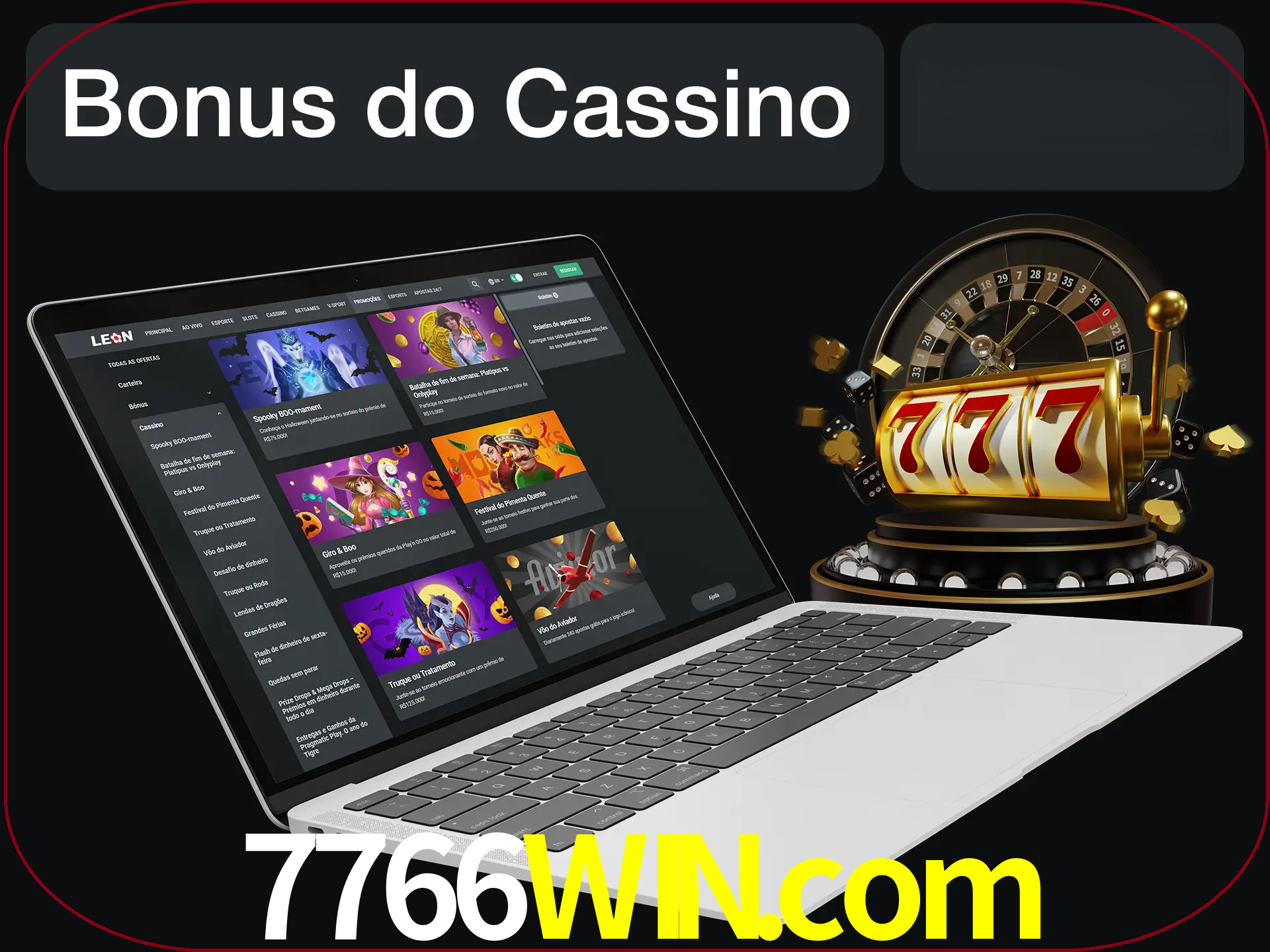 Use o bônus do cassino para começar melhor.