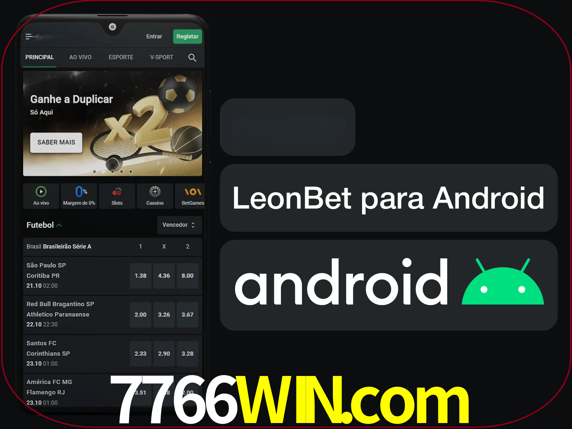 Adquira sua versão poket de LeonBet.
